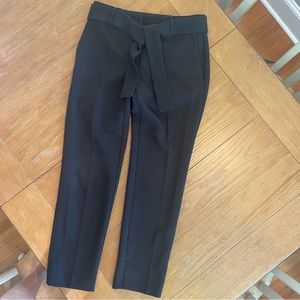 Ann Taylor Tie Waist Suiting Pants, Size 2